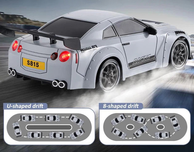 Машинка для дрифта на радіокеруванні RC Drift car S815 1:24 4WD з LED-підсвіткою